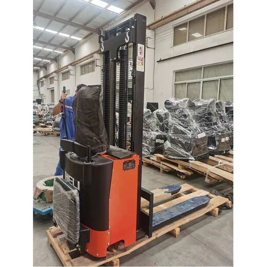 合力全电动叉车1.5吨站驾式托盘堆高车液压装卸车2吨升降车地牛堆高机 站驾式1.5吨2米货叉695/570