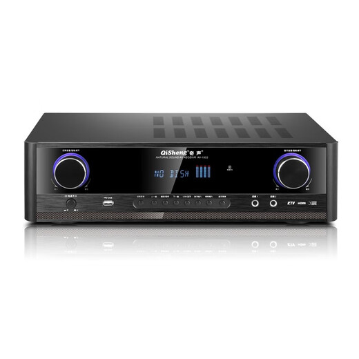 Siete sonido AV-1802 Alta potencia Bluetooth Resistencia fija 5.1 Cinema Home HDMI Amplificador Home Fiebre Profesional Fiebre pesada KTV HD Potencia Amplificador AV-1802HDMI Versión