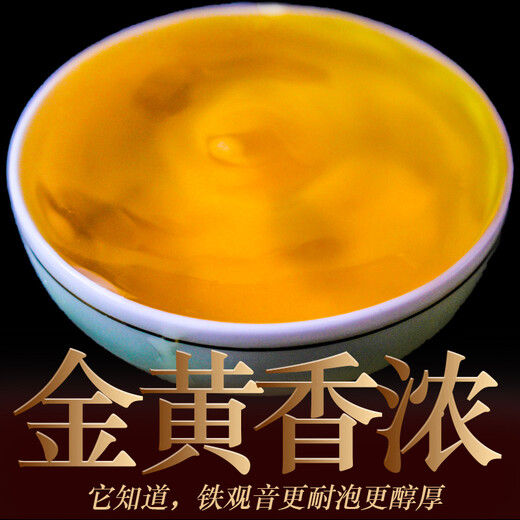 琛牌 茶叶 铁观音带梗毛茶500克2025新茶春茶清香型乌龙茶散装高山茶