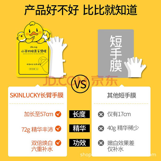 Lanjimei Extra Long Goat Milk Glowing Long Leg Mask and Foot Mask, Long Arm Hand Mask*1/2 pcs+Long Leg Foot Mask*1/2 pcs