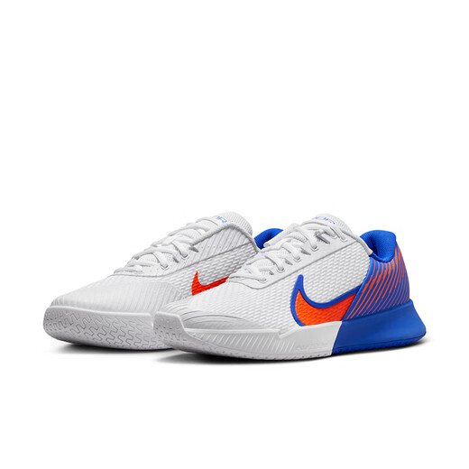Nike Tennis Shoes Federer Мужской воздух Zoom Zoom Vapor Pro Tennis Competition Профессиональные кроссовки DR6191-106 Мужской белый и синий 24-летний 24-летний матч 41