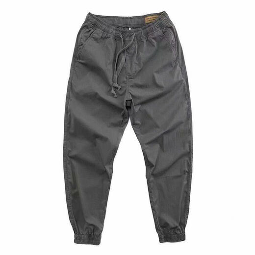 
Commander Bear Spring and Autumn Work Pants Men's Light Outdoor Trendy Outdoor Fashionable Pants Elastic Belt Trendy Pants Men Khaki #15696 Pockets Can be Belted 3XL 145-160Jin [Jin equals 0.5 kg]