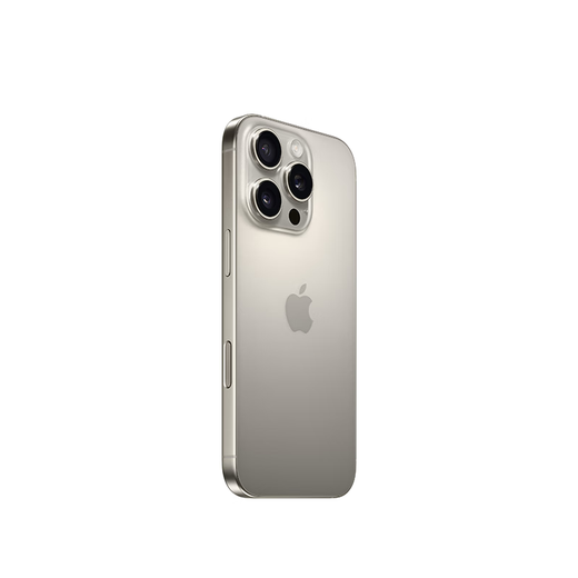 Apple/苹果 iPhone 16 Pro (A3294) 支持移动联通电信 5G 双卡双待手机 原色钛金属 512G 全国联保+买家秀好礼 白条6期分期免息