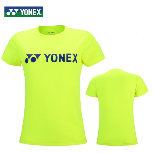 YONEX尤尼克斯羽毛球服短袖运动T恤速干衣服yy团购队服 115179 多色 品蓝女款215179-683 XL