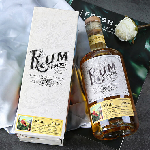 Breui Castle de vin [bouteille d'origine importée] Français Rum Rum Vin étranger Ib Rum Explorer Belize Rum 700ml