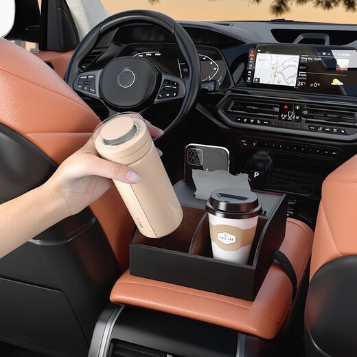 Car water cup holder multifunctional storage box creative supplies storage box tissue box interior supplies STWIN armrest box storage box Toyota RAV4 Camry Highlander Senna Corolla Asia Dragon Prado