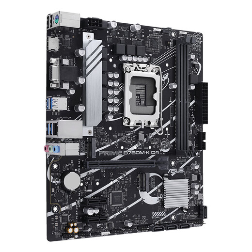 华硕（ASUS）H610/B760 主板套装 英特尔12代 i5 12490F/12600KF/i512400F盒装 主板CPU套装 板U套装 华硕 PRIME B760M-K D4 i5 12400