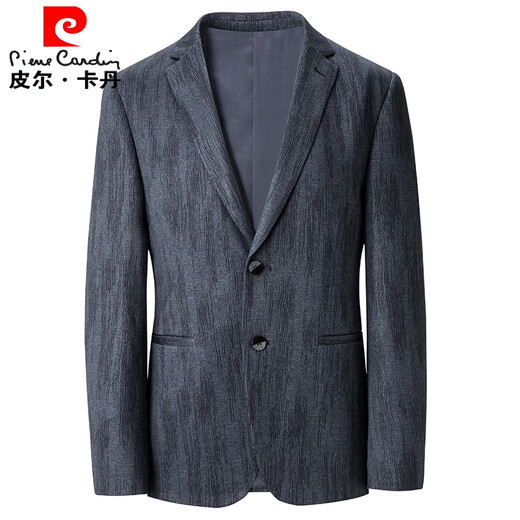 Pierre Cardin 2025 Frühherbst neuer Anzug mit mittleren Alterskragen Jacke Dad Business Anzug Top Grey 170