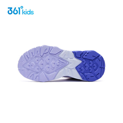 361°儿童棉鞋25冬季男女中大童加绒保暖户外耐磨防风运动鞋 紫35