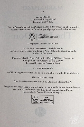 教父三部曲3本全套 英文原版 Godfather