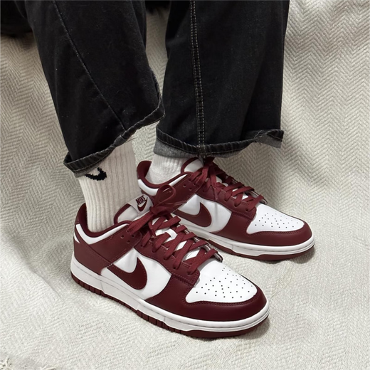 耐克（NIKE）Dunk Low 团队红 白红低帮男女复古休闲板鞋DD1391-601 DD1391-601团队红男款 40.5