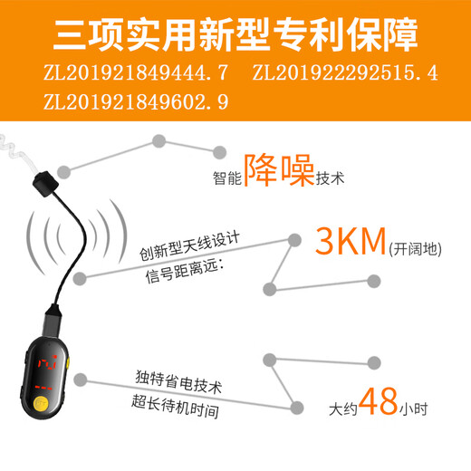 SINORISE walkie-talkie small mini-ear-hanging intercom hotel KTV indoor wireless Bluetooth intercom beauty salon hotel restaurant outdoor service industry general SR610 flagship version 10 sets