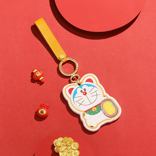 Chao Acer Doraemon Lucky Gold Gold Coin Investment Gold Mobile Phone Pendant Gold Sticker Accessories Birthday Gift
