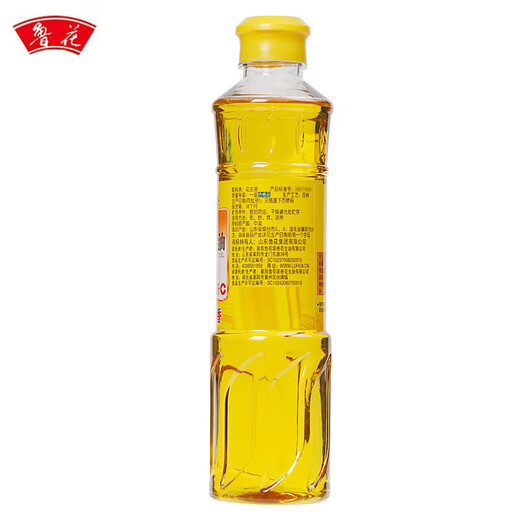 Luhua edible oil 5S pressed first-grade peanut oil 500ml/bottle*2 for cooking, steaming and cold salad, as a gift to the elders