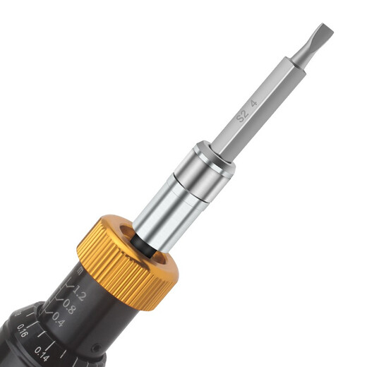 Three-quantity digital display dynamometer adjustable torque torque driver torque screwdriver preset bit screw JDSYQ-1.2 range 0.2-1.2 (N.m)