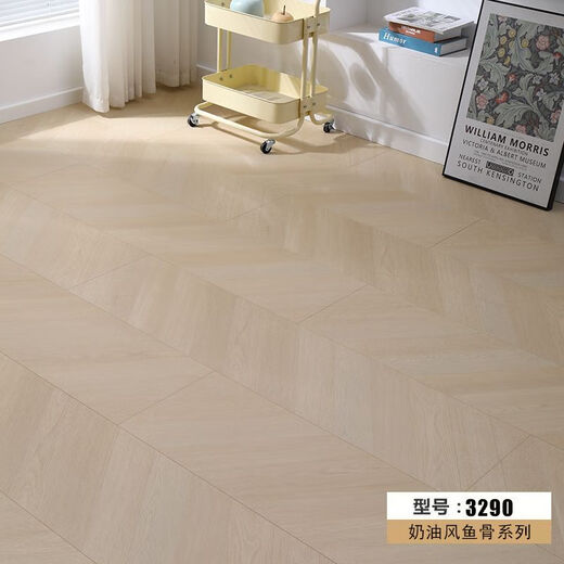 Sanqi Tiger Crème Style Fish Oons Lamed Composite Wood Wood Flooring Herringbone Art Parquet Wood Factory Ventes directes Ventes 6302 METTE