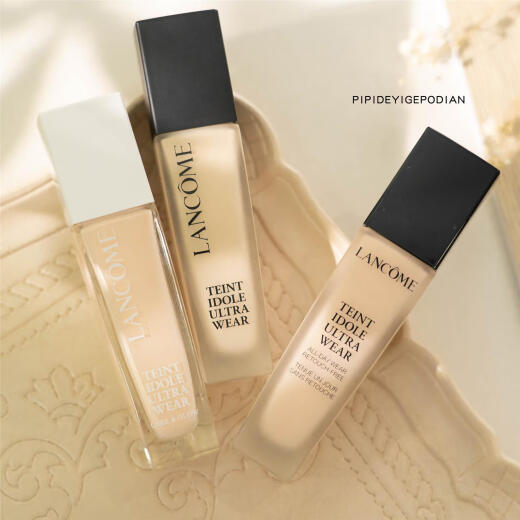 Lancôme's ultra-long standby new long-lasting clear liquid foundation 30ml light concealer second generation PO-01/P0-03 moisturizing PO-01 ivory white suitable for yellow tones and fair skin 30ml
