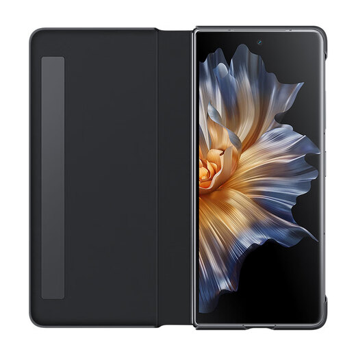 Honor (Honor) Écran pliant magie vs boîtier de téléphone mobile Case de cuir d'origine officiel Magicvs Supreme Edition Smart Window Protection Flip Protection Full Pack Anti-Fall Magnetic Belt Bracket Case arrière Honor Magicvs Series / Zhengzhen Version (noir) Flip Window Leather Case