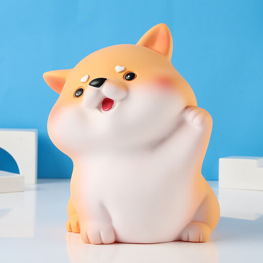 Pu Lian desktop decoration twelve zodiac dog piggy bank children adult boys and girls anti-fall piggy bank piggy bank 2022 small