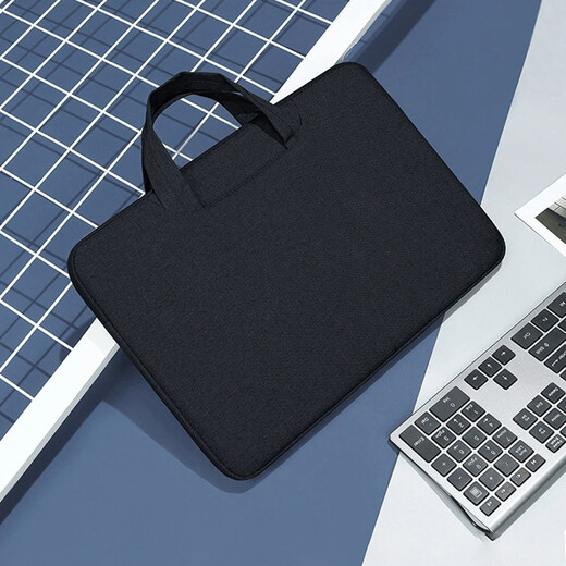 Jiasu 15.6/16-inch laptop bag suitable for Apple, Xiaomi, Lenovo, Huawei, Dell, HP, ASUS, men and women, ultra-thin, simple inner cover protective cover for men and women, gray