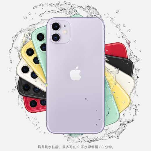 AppleiPhone11 (A2223) 64GB White Mobile China Unicom Telecom 4G Mobile Phone Dual SIM Dual Standby