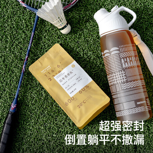 Teastone sports water cup large capacity kettle cup cold brew cup outdoor fitness cold brew tea cup tea water separation 950ml