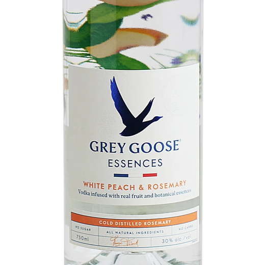 Gray Goose Liquor Blending Base Liquor Vodka 40% Coke Barrel Blending Base Liquor Gray Goose White Peach Flavor 750ML bottle
