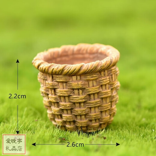 微景观树脂  小兔子小摆件 迷你动物盆景多肉装饰可爱 桌面摆件 萝卜
