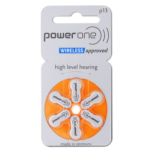 西万博助听器电池西门子专用锌空气P10P13P312P675峰力德国进口Powerone Powerone P312（5板30颗）