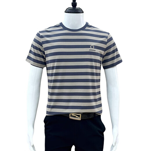 T-shirt de golf moderne de golf Summer à manches courtes à manches courtes à manches minces haut de gamme d'âge moyen.