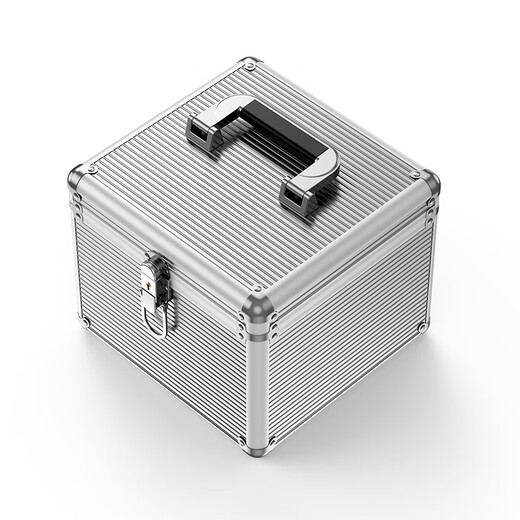 ORICO hard drive case storage box 2.5/3.5-inch/M.2 hard drive solid-state mechanical multi-disk protection luggage storage box moisture-proof, dust-proof, shock-proof portable with lock buckle all-aluminum