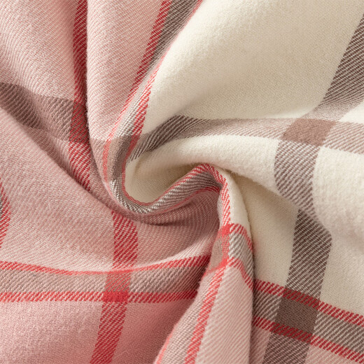 DAVE&BELLA children's clothing sweet baby girl plaid shirt children's shirt plus velvet children's shirt girls long-sleeved top autumn and winter new style pink plaid in stock 110 cm (recommended height 100-110cm)