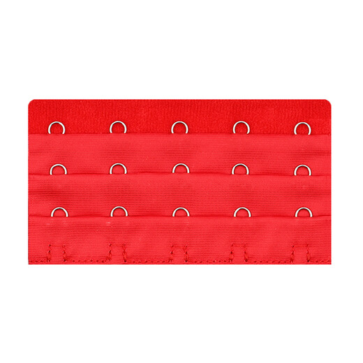 Tsing Yi Ma Xiang stainless steel five-row buckle, 3 rows and 5 buckles, underwear back buckle, bra buckle extension buckle, bra connection extension buckle, regular three rows, five buckles, skin color 4 pieces