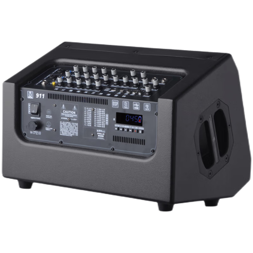 SOK audio guitar playing and singing internet celebrity live broadcast outdoor road show karaoke bluetooth musical instrument speaker 911 10-inch bass 5-way input with line microphone