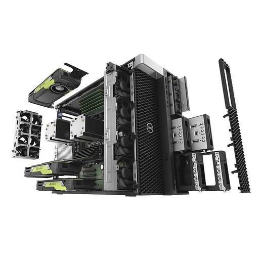 Dell T7920 Workstation Medalla de oro único 6230R 512G/2T/GT730-2G/1400W