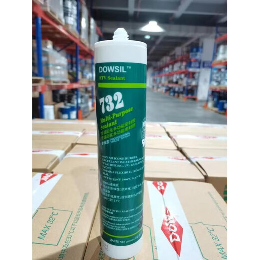 DOW 732/DOW CORNING 732 glass glue/sealant/aluminum color NSF food grade certified glue transparent
