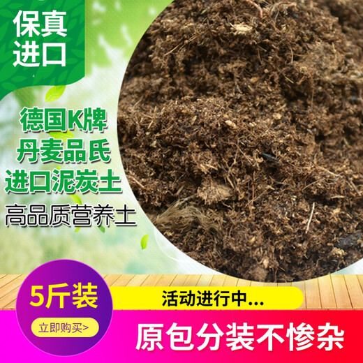 育苗盆栽通用型绿植营养泥炭土 681泥炭土5斤(特粗.块状)