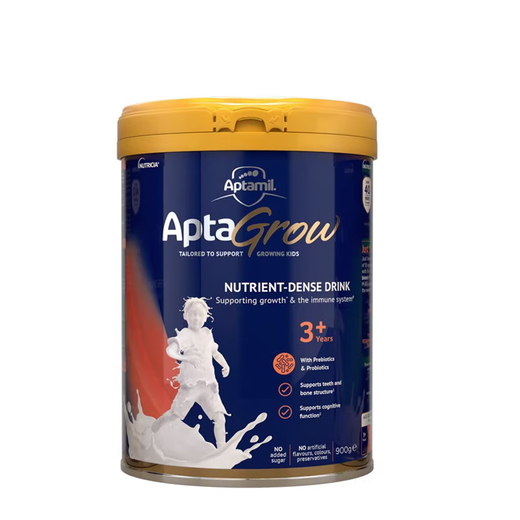 爱他美（Aptamil）幼儿童学生高钙成长奶粉900g 含VA+叶黄素 新西兰原装进口 3+段1罐（3岁以上)  效期26年1月