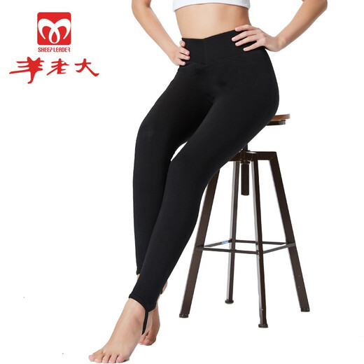 Yanglaoda cotton trousers slim fit wool thermal trousers for men thickened wool thermal trousers for couples men black gray 3XL (175/88B)