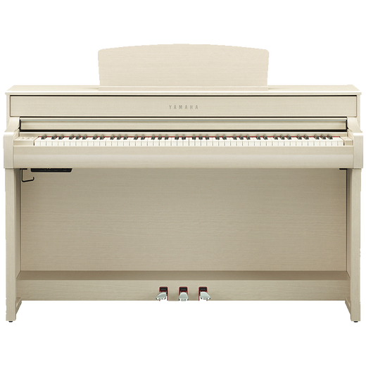 Yamaha Electric Piano CLP725/735/745 Series High-end Imported Vertical Intelligent 88 Key Heavy Hammer Household Digital Piano Original Imported CLP745WA White Wax + Full Set Gift Pack