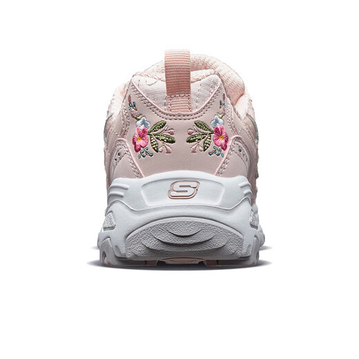 Skecher丨Women's shoes for spring breathable sports shoes thick-soled heightened dad's shoes personalized embroidered casual shoes