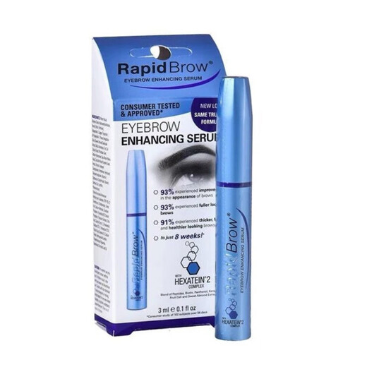 Rapidbrow American Cownbrow Growing Fluid Eyelash Crecimiento de la sopa de nutrición para hombres y mujeres