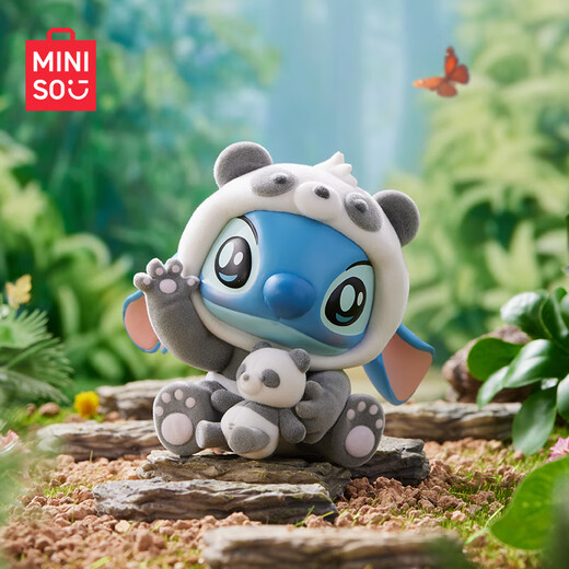 名创优品（MINISO）迪士尼星际宝贝系列动物派对盲盒摆件手办潮玩玩具生日礼物 端盒