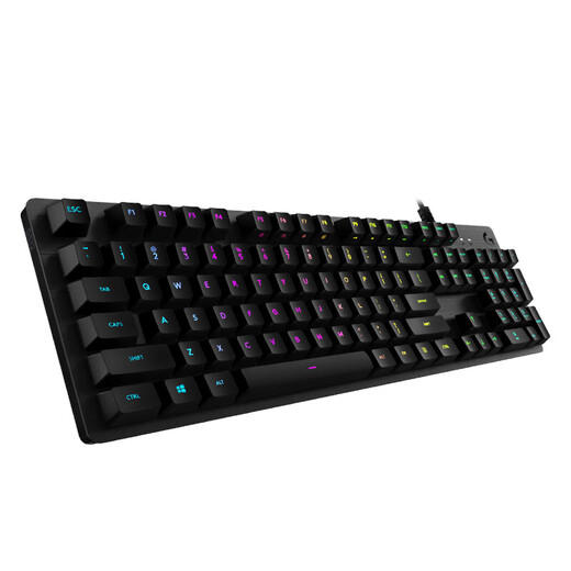 Logitech (G) G512 wired gaming mechanical keyboard RGB backlight wired full size League of Legends lol Genshin Impact macro programming keyboard G512 red axis-L axis