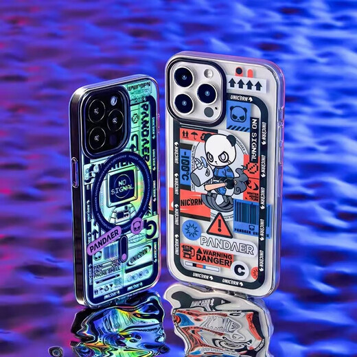 MEILAN PANDAER UNICORN MAGNÉTIQUE CASE DU TÉLÉPHONE APPLE POUR APPLE IPHONE MEN ET FEMMES NOUVEAU ÉTAUNE DE PROTECTION ANTIFOLL