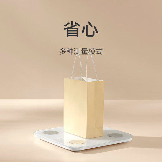 米家（MIJIA）小米智能体脂秤S400 蓝色 双接家用电子秤体重秤高精准25项身体数据平衡测试 塑形减脂 体重管理