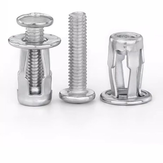 Tuerca de tornillo de expansión de pétalos de construcción, remache ciego, hebilla de fijación de tornillo, Perno de expansión de hierro hueco, colección de tornillos M6*25 (10 piezas)