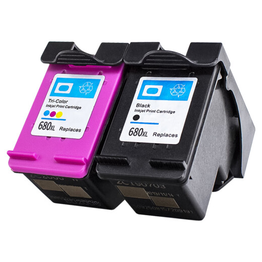 名呈适用惠普DeskJet Ink Advantage 2138 2678 2676 2677墨盒 680XL三色墨盒450页 适用HP2676/2677/2678/2138机器