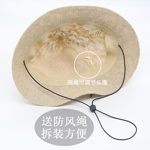 SOMUBAY Hat Women's Basin Hat Women Summer Korean Style Sun Hat Top Hat Women Fisherman Hat Women Retro Spring and Autumn Fisherman Basin Hat Beige Knitted Cool Basin Hat One Size (55-58cm)