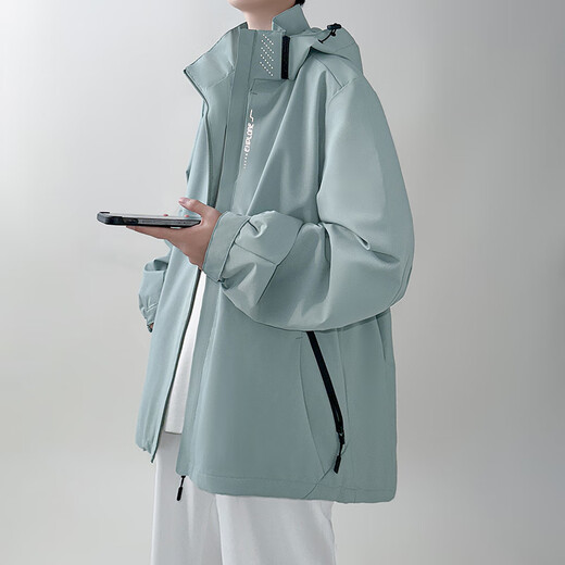 Du Xiaoxian Assault Jacket Men's Spring and Autumn New Mountaineering Clothes Outdoor Trendy Brand Three-in-One American Velvet Thickened Jacket JK81 Off-White XL Recommended 115-130Jin Jin equals 0.5 kg